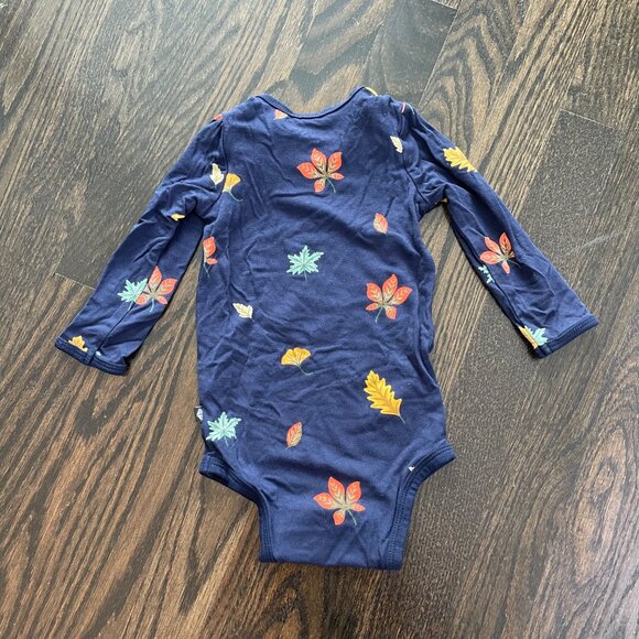 Kytebaby Bamboo Long Sleeve Bodysuit - foliage - Onesie 6-12mo - Picture 3 of 5